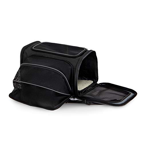 Petmate 21842 Siehe und Verlängern Pets Carrier, Navy Blau von Petmate