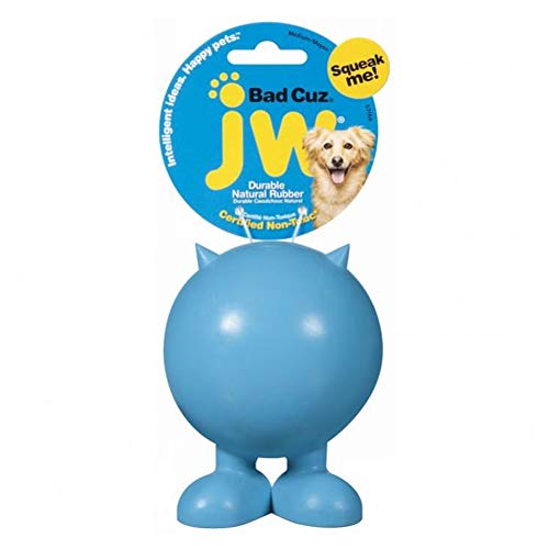 Pet Mate JW JW43168 Bad Cuz, Gummiball für Hunde, M von JW
