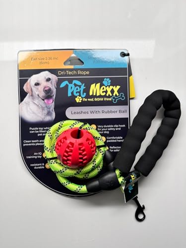 Pet Mexx: Hundeleine und Hundeball (grün) von Pet Mexx