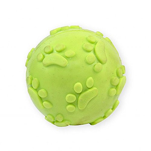 Pet Nova Ball 6cm mit Klang, gelb, Aroma Minze, TPR-SOUNDBALL-YL von Pet Nova