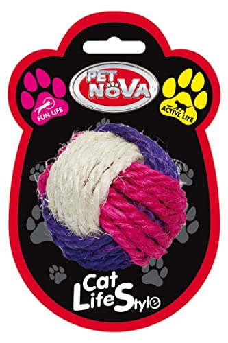 Pet Nova Katzenspielzeug Sisalball 6cm, CAT-SISALBALL-6 von Pet Nova
