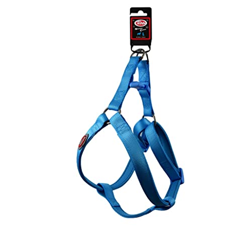 Verstellbare Nylon-Träger mit Neoprenfutter Neoprene Comfort Größe L - 2,0cm (41-58cm), Himmelblau, HA-NEO-LIGHTBLUE-L von Pet Nova