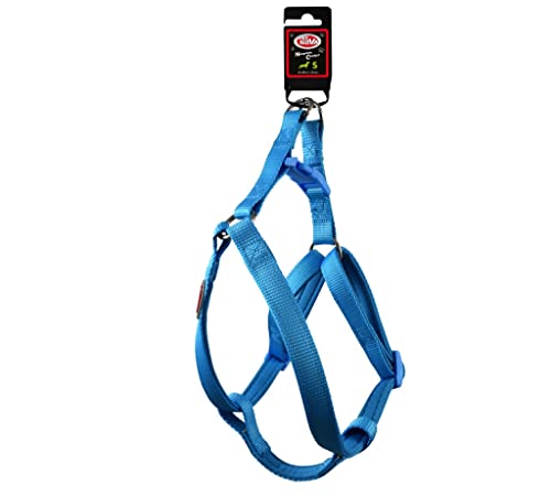 Verstellbare Nylon-Träger mit Neoprenfutter Neoprene Comfort Größe S - 1,5cm (37-50cm), Himmelblau, HA-NEO-LIGHTBLUE-S von Pet Nova