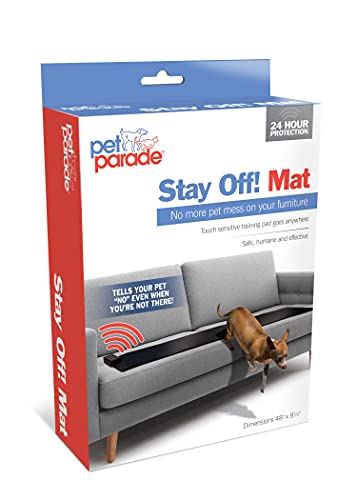 Pet Parade Stay Off! Mat - Indoor Pet Training Sonic Repellent für Hunde und Katzen, Braun, 1 Stück (1 Stück) von Pet Parade