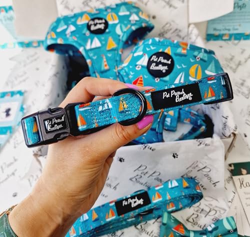 Ahoy Sea Hundehalsband, Größe S Ahoy Sea Hundehalsband, Größe S von Pet Pooch Boutique