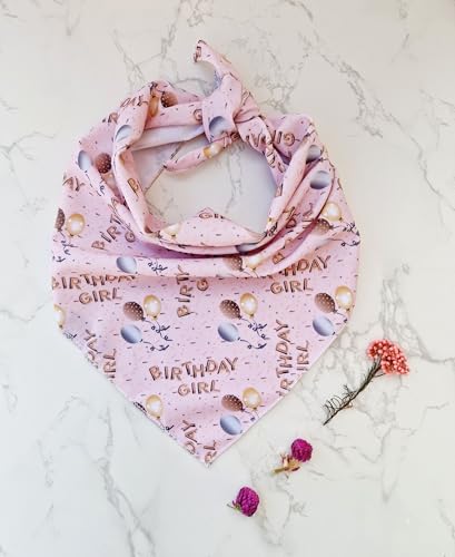 Bandana für Mädchen, Größe M/L, Rosa Bandana für Mädchen, Größe M/L, Rosa von Pet Pooch Boutique