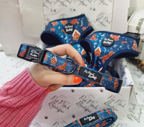 Hundehalsband Lebkuchen-Keks, Größe S Hundehalsband Lebkuchen-Keks, Größe S von Pet Pooch Boutique