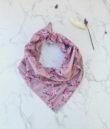 Hundehalstuch, Kirschblüte, Größe M/L Hundehalstuch, Kirschblüte, Größe M/L von Pet Pooch Boutique