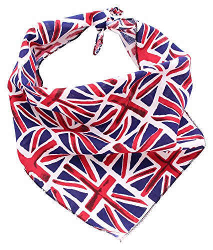 Pet Pooch Boutique Hunde-Halstuch, Union Jack, Größe M/L von Pet Pooch Boutique