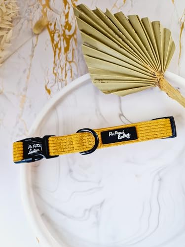 Senfgelbes Hundehalsband, Größe S Senfgelbes Hundehalsband, Größe S von Pet Pooch Boutique