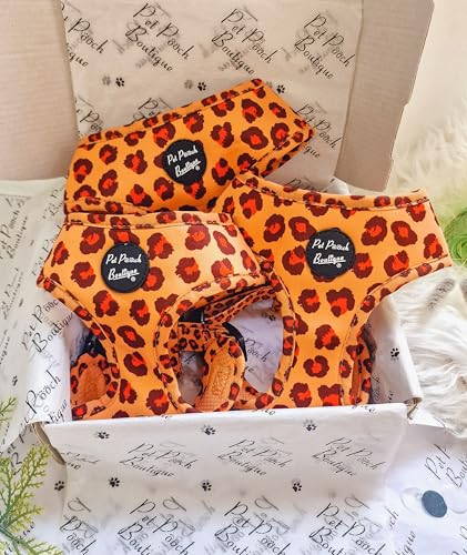 Spiced Honey Leopard Hundegeschirr M Spiced Honey Leopard Hundegeschirr M von Pet Pooch Boutique