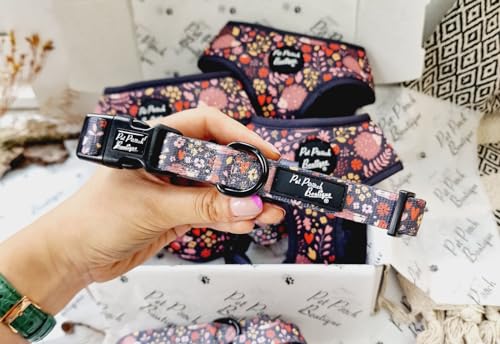 Woodland Hundehalsband mit Igelmotiv, Größe M Woodland Hundehalsband mit Igelmotiv, Größe M von Pet Pooch Boutique