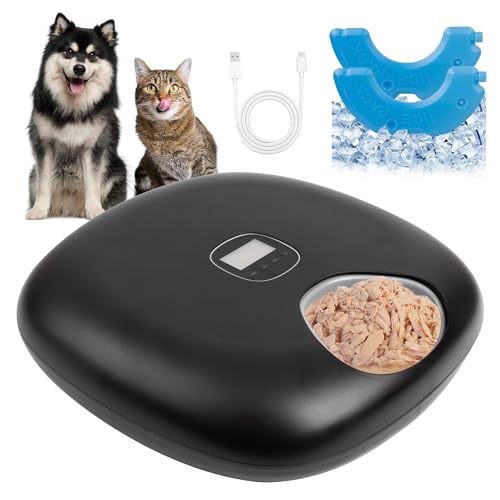 Pet Prime Futterautomat Katze Nassfutter – Automatischer 6-Fach-Feeder mit 300ml Portionen, Kühlfunktion für Nassfutter, 90 Tage Akkulaufzeit für Katzen und Hunde Pet Prime Futterautomat Katze Nassfutter – Automatischer 6-Fach-Feeder mit 300ml Portionen, Kühlfunktion für Nassfutter, 90 Tage Akkulaufzeit für Katzen und Hunde von Pet Prime