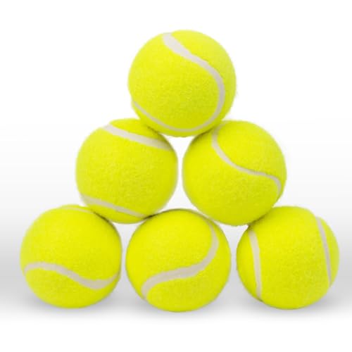 Pet Prime Hund Tennisball Spielzeug 6x5cmTennisbällen für Automatischer Ballwerfer für Große Hunde interaktive Haustier Bälle für Übung Training Spielen Fetch (5cm-Bälle) von Pet Prime