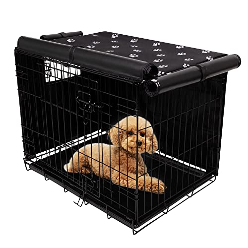 Pet Prime Hundekäfig-Abdeckung, 106,7 cm, für Drahtkäfig, 600D Oxford-Gewebe, für drinnen und draußen, langlebig, wasserdicht und winddicht, 106,7 x 71,1 x 76,2 cm Pet Prime Hundekäfig-Abdeckung, 106,7 cm, für Drahtkäfig, 600D Oxford-Gewebe, für drinnen und draußen, langlebig, wasserdicht und winddicht, 106,7 x 71,1 x 76,2 cm von Pet Prime