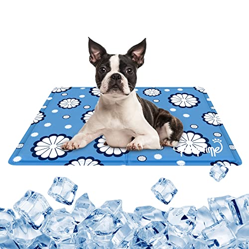 Pet Prime Hundekühlmatten 50x40cm, Kühlmatte für Hunde, Haustierkühlmatte für Kisten, Hundehütten und Betten für heiße Sommertage (50x40cm) von Pet Prime