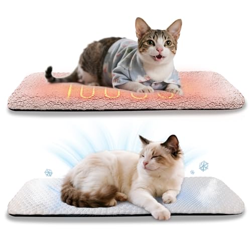 Pet Prime Katzen Fensterliege – Katzenbett Flauschig Fensterbank Liegeplatz mit Rutschfester Unterseite, Leises Kissen, 2 Abnehmbare Bezüge (Netz & Plüsch), 90x29 cm für Gemütliches Sonnen und Schlafe von Pet Prime