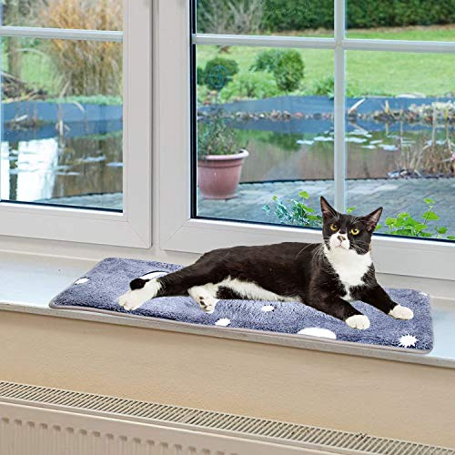 Pet Prime Katzen-Fenstermatte für Fensterbänke, Katzen-Fensterbett-Matte, 89,5 x 27,5 cm von Pet Prime