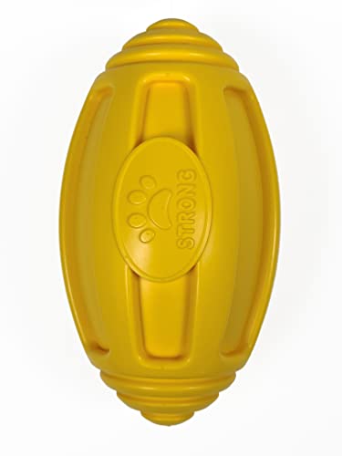 Pet Store Gorilla Tuff Floating Rugby Ball Hundespielzeug, ideal für Wurf- und Apportierspiele an Land und im Wasser.Fördert gesunde Bewegung für Ihren Hund von Pet Prime
