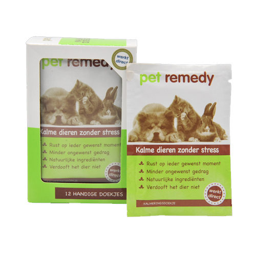 Pet Remedy Feuchttücher - 12 Stück von Pet Remedy