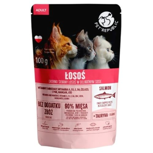 Pet Republic Nassfutter Lachs 100 g von Pet Republic