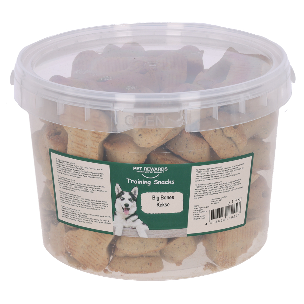 Pet Rewards Training Snacks Big Bones Kekse - 1,3 kg Pet Rewards Training Snacks Big Bones Kekse - 1,3 kg von Pet Rewards