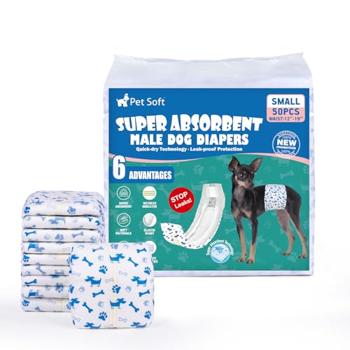 Pet Soft Hundewindeln für Rüden von Pet Soft