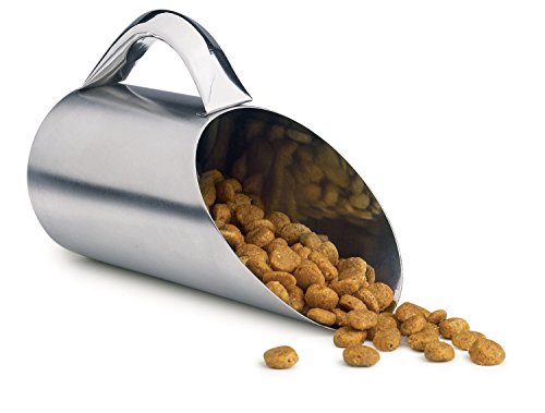Pet Studio Haustierschaufeln aus Edelstahl mit mattem Finish – praktische Schaufeln für Trockenfutter von Hund und Katze – 14,3 cm, 340 ml Pet Studio Haustierschaufeln aus Edelstahl mit mattem Finish – praktische Schaufeln für Trockenfutter von Hund und Katze – 14,3 cm, 340 ml von Pet Studio