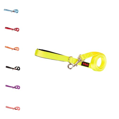 PetTagArt Hundeleine I 140 cm x 2 cm I Hundeführerleine I Schlepp-Leine groß extrem leicht & robust I geflochtene hochwertige I Für kleine & große Hunde I I Schlepp-Leine groß | Gratis (Neon Gelb) PetTagArt Hundeleine I 140 cm x 2 cm I Hundeführerleine I Schlepp-Leine groß extrem leicht & robust I geflochtene hochwertige I Für kleine & große Hunde I I Schlepp-Leine groß | Gratis (Neon Gelb) von Pet Tag Art