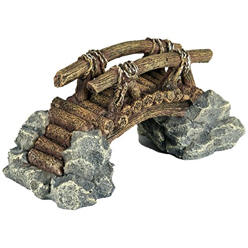 Pet Ting Jungle Bridge Aquatic Ornament – Aquarium Dekoration – Vivarium Dekoration von Pet Ting