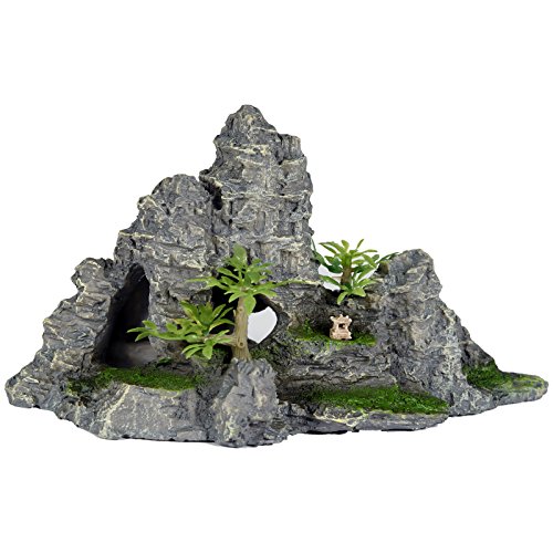 Pet Ting Jungle Mountain Aquatic Ornament – Aquarium Dekoration – Vivarium Dekoration von Pet Ting