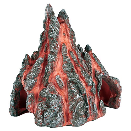 Pet Ting Volcano Höhle Aquatic Ornament – Aquarium Dekoration – Vivarium Dekoration von Pet Ting