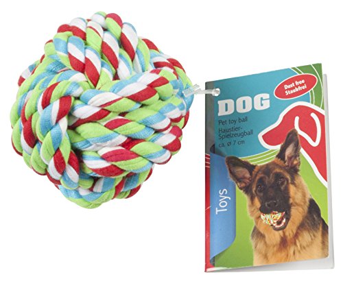 Pet Toys Ball aus Seil für Hunde, 6,5 cm von Pet Toys
