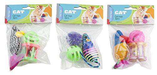 Pet Toys Beutel Spielzeug, 3 verschiedenen für Katzen Pet Toys Beutel Spielzeug, 3 verschiedenen für Katzen von Pet Toys