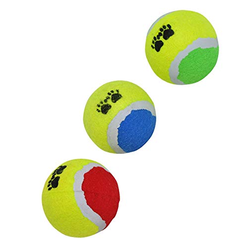 Pet Toys Tennisball für Hunde, zufällige Farbe von VOSS.PET