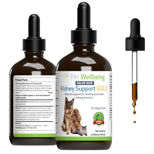 Pet Wellbeing Nieren Unterstützung Gold Für Hunde - Natürliche Unterstützung Für Hundenierengesundheit Pet Wellbeing Nieren Unterstützung Gold Für Hunde - Natürliche Unterstützung Für Hundenierengesundheit von Pet Wellbeing
