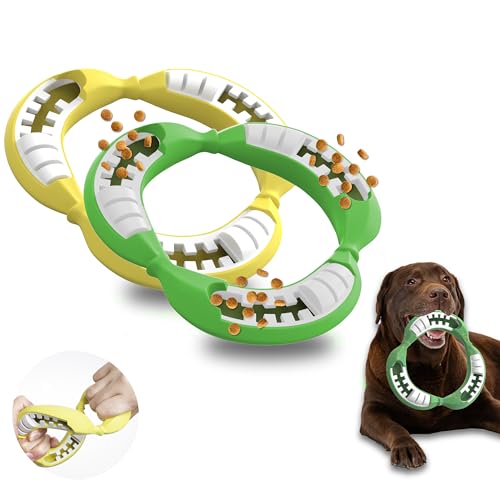 PetBuds Unstrustible Hundespielzeug, Banane, Größe M, 2 Stück von PetBuds
