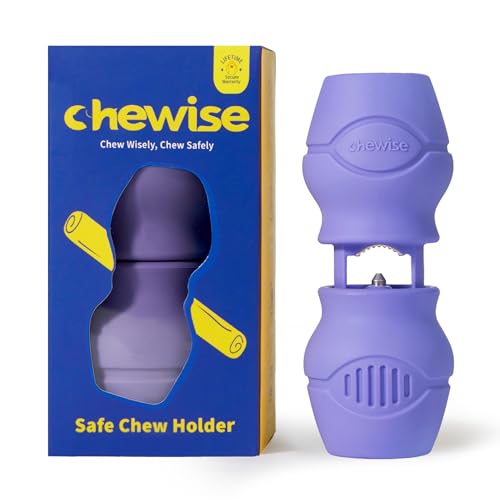 PetClan Chewise Bully Stick Halter – Sicherheit & Robustes Design, BPA-frei, Sicherer Ochsenziemer-Halter gegen Erstickungsgefahr, Geeignet für Verschiedene Kaustangen und Hundegrößen PetClan Chewise Bully Stick Halter – Sicherheit & Robustes Design, BPA-frei, Sicherer Ochsenziemer-Halter gegen Erstickungsgefahr, Geeignet für Verschiedene Kaustangen und Hundegrößen von PetClan