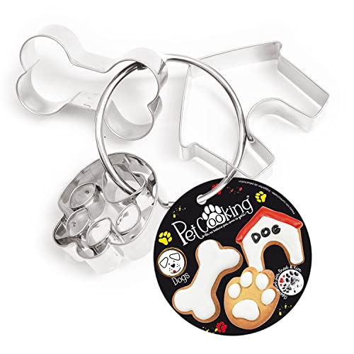 PetCooking - Kleiderbügel mit 3 Schneiden, Edelstahl, für Hunde PetCooking - Kleiderbügel mit 3 Schneiden, Edelstahl, für Hunde von PetCooking