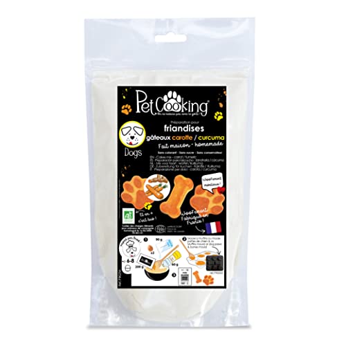 PetCooking - Zubereitung von Cupcakes Karotte-Kurkuma für Hunde – 200 g PetCooking - Zubereitung von Cupcakes Karotte-Kurkuma für Hunde – 200 g von PetCooking