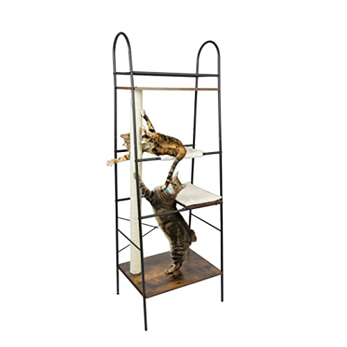 PetFusion Kratzbaum für Katzen, vielseitig einsetzbar, für Haustiere, Kratzbaum und Bücherregal PetFusion Kratzbaum für Katzen, vielseitig einsetzbar, für Haustiere, Kratzbaum und Bücherregal von PetFusion
