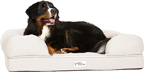 PetFusion Ultimatives massives wasserdichtes Hundebett aus Memory-Schaum für XL-Hunde, 8,89 kg von PetFusion