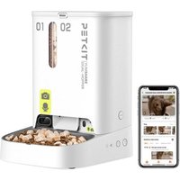 PetKit Automatischer Katzenfutterspender mit 2 Näpfen und Kamera, Automatischer Katzenfutterspender, 5 l Katzenfutterspender, Automatischer Futterspender für Katzen und Hunde, KI-Funktion, 1–10 Mahlzeiten pro Tag, 1–30 Portionen PetKit Automatischer Katzenfutterspender mit 2 Näpfen und Kamera, Automatischer Katzenfutterspender, 5 l Katzenfutterspender, Automatischer Futterspender für Katzen und Hunde, KI-Funktion, 1–10 Mahlzeiten pro Tag, 1–30 Portionen von PetKit