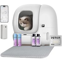PetKit Pura Max 2 Selbstreinigende Katzentoilette, 76 l Katzentoilette, selbstreinigend, xSecure, Geruchsbeseitigung, App-Steuerung, großes Fassungsvermögen, für mehrere Katzen von PetKit