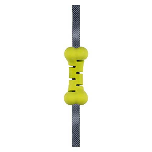 PetLove Nuzzle Puzzle Fling N Futterknochen Interaktiv Dual Texturiert Bereicherung Futtersuche Hundeleckerli Spielzeug Apportieren & Apportieren Spielzeug Füllen Sie mit Leckerlis, Paste und Futter von PetLove