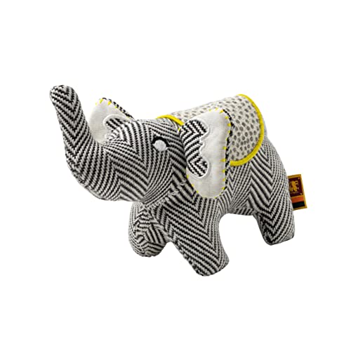 PetLove, ReSploot Cuddler, weiches Kuschelspielzeug für Hunde und Welpen, weiches strapazierfähiges Plüsch-Quietsch-Spielzeug, für vorsichtige Kauer, Elefant von PetLove