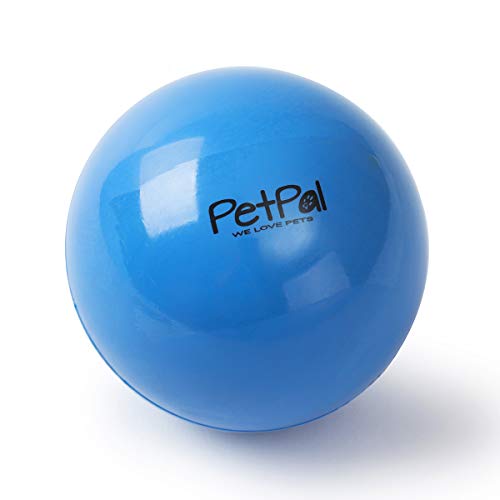 PetPäl Robuster Hunde Ball Naturkautschuk Hartgummi - Hundeball Ø 7cm - Hundespielball aus Vollgummi - Hundespielzeugball Springt Gut - Flumi Bounce Kauspielzeug - Spielzeug für Hunde von PetPäl