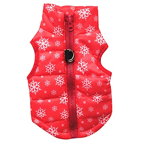 Haustier Hund Mantel, Warme Baumwolle Verdickt Weste Kalten Wetter Winddicht Outdoor Bekleidung Atmungsaktiv Puppy Winter Mantel Weiche Winddicht Kleine Hund Mantel mit Traktion Schnalle Haustier Hund Mantel, Warme Baumwolle Verdickt Weste Kalten Wetter Winddicht Outdoor Bekleidung Atmungsaktiv Puppy Winter Mantel Weiche Winddicht Kleine Hund Mantel mit Traktion Schnalle von PetPhindU