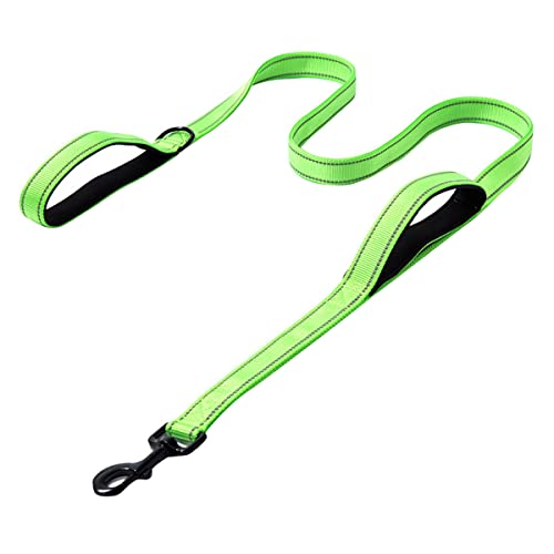 Hundeleine 4.9/5,9 -Zoll -Training Walking Hunde Leine Reflektierende Nylon Hundeleine Leine Leine Dual Griff Hunde Walking Leinen Leine Leine Erweiterung Hundeleine Training Leine Tangle von PetPhindU