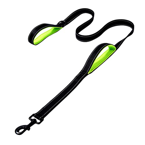 Hundeleine 4.9/5,9 -Zoll -Training Walking Hunde Leine Reflektierende Nylon Hundeleine Leine Leine Dual Griff Hunde Walking Leinen Leine Leine Erweiterung Hundeleine Training Leine Tangle von PetPhindU